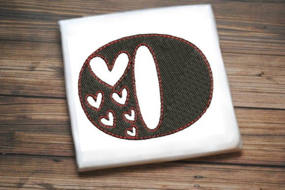 Alphabet Letter O Multi Heart Design Review