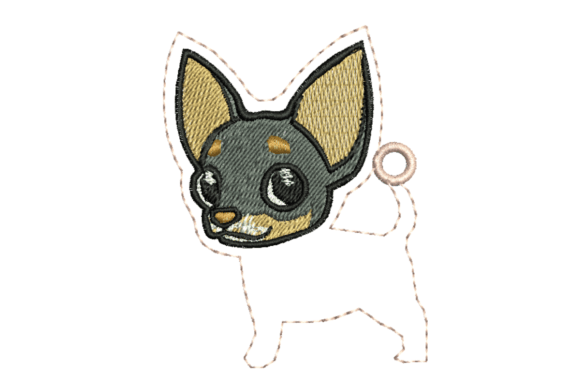 Chihuahua Tag Name: A Festive Holiday Embroidery Review