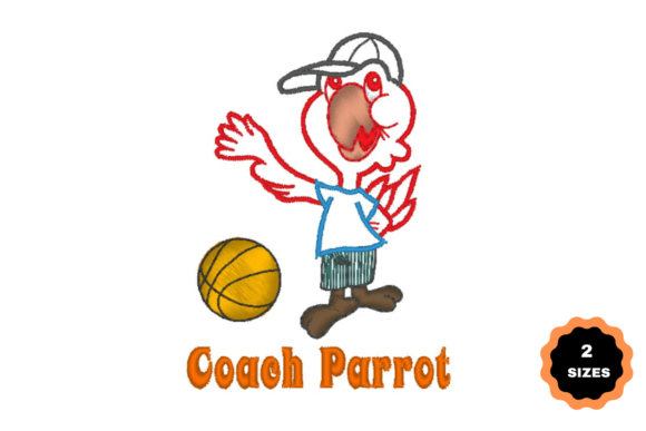 Coach Parrot: A Festive Review for Holiday Embroidery