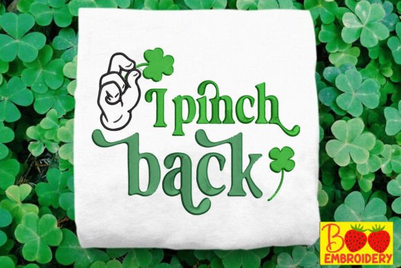I Pinch Back: A Designer’s Take on St. Patrick’s Day Embroidery