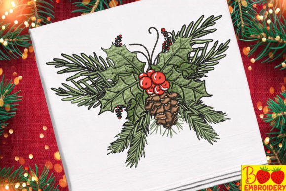 Review: Christmas Pine Branch for Small Business Merch