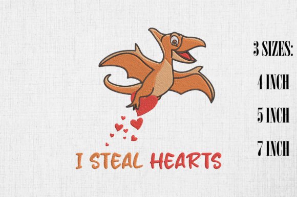 Review: Dinosaur Lover I Steal Hearts Valentine