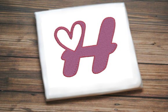 Review: Letter H with Beautiful Heart Design