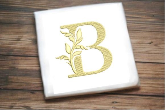 Reviewing Letter B Beautiful Monogram for Craft Fairs