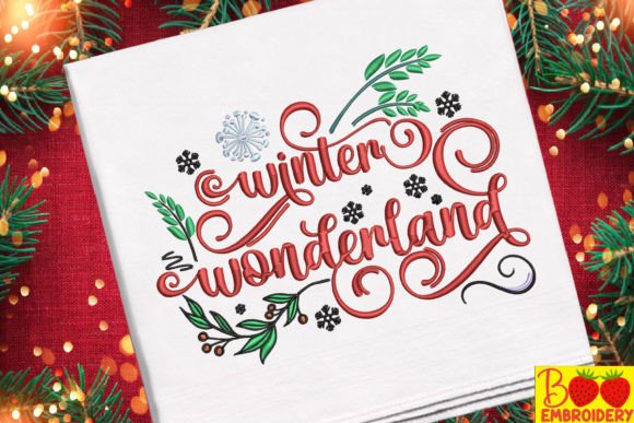 Winter Wonderland Embroidery Review for Apparel